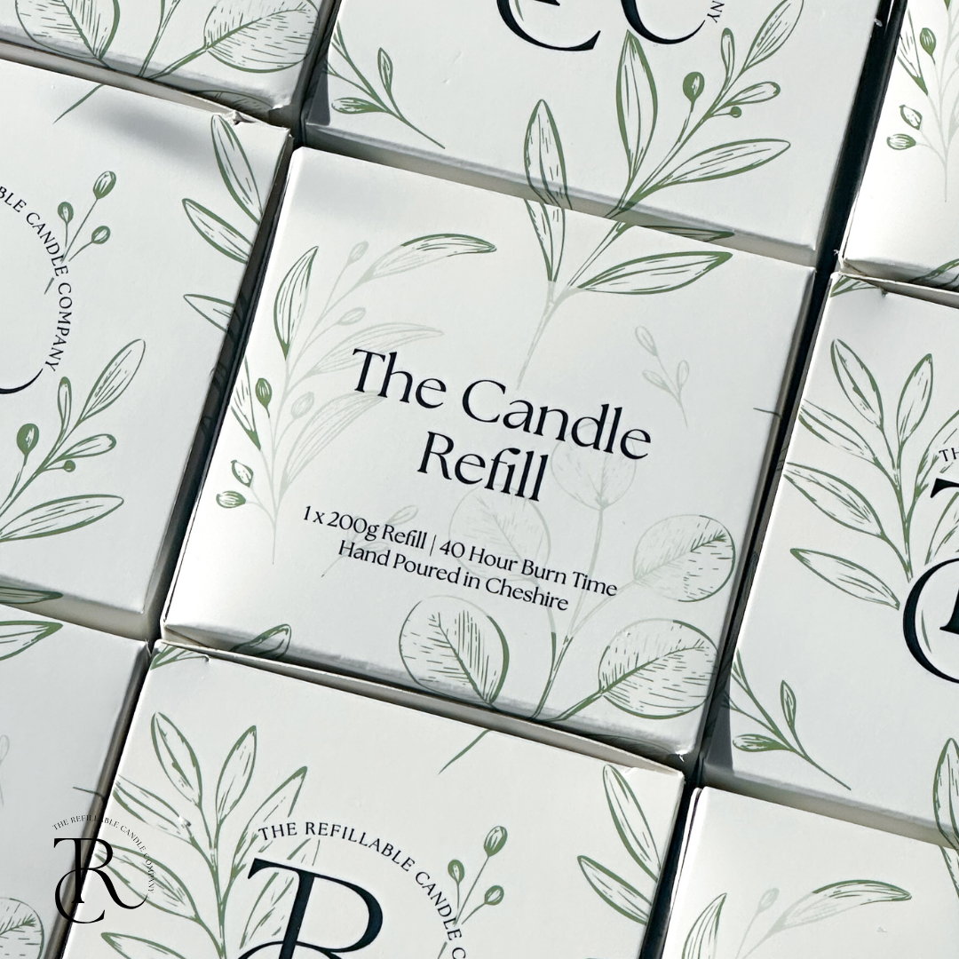 Eucalyptus & Lilly Candle Refill