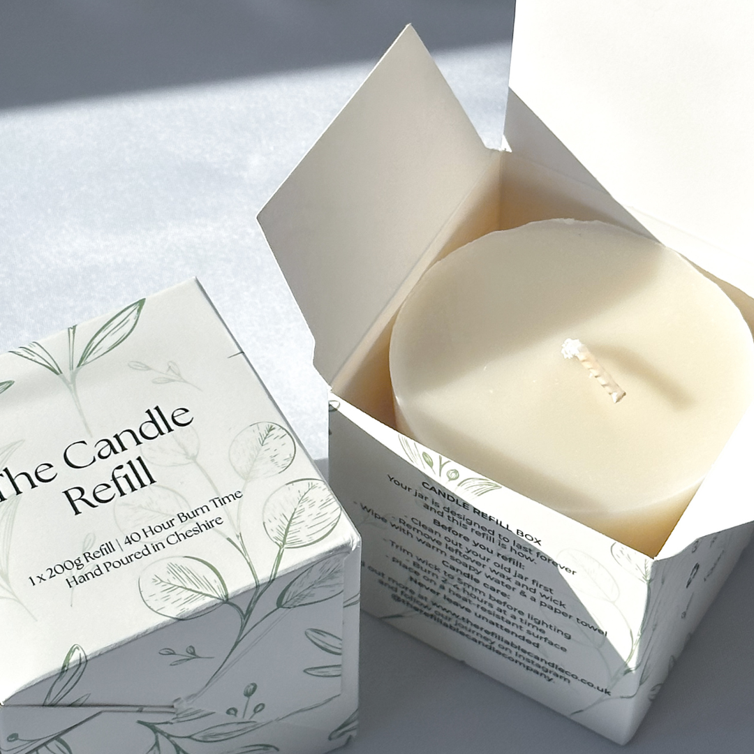 Eucalyptus & Lilly Candle Refill