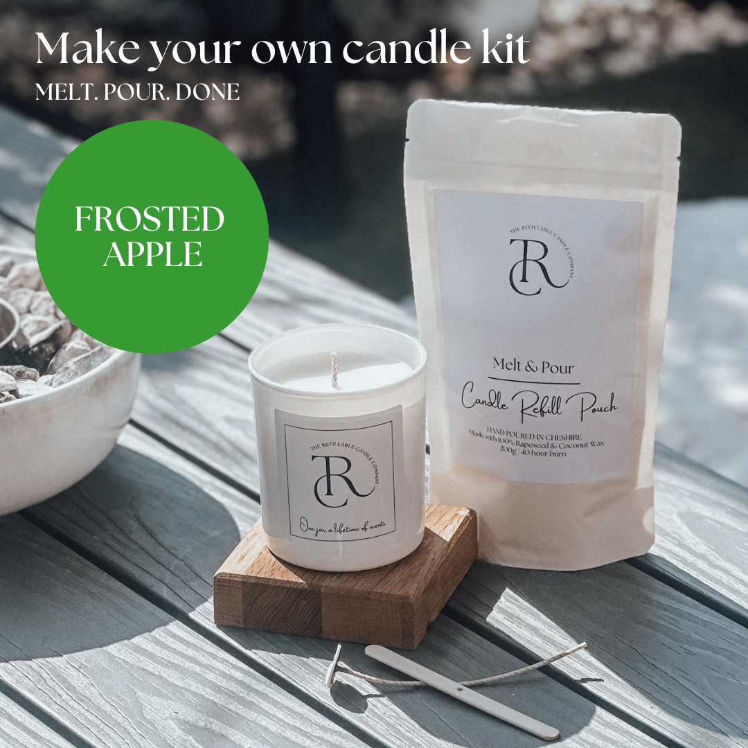 Frosted Apple Melt & Pour Candle Refill